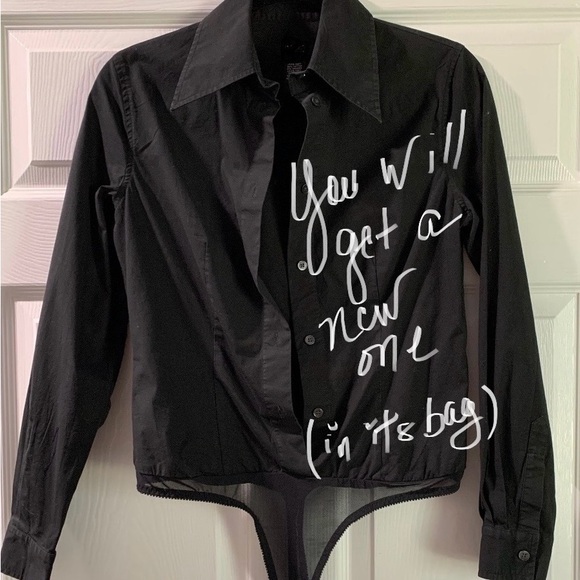 Victoria’s Secret Moda Int’l Blouse Bodysuit - Picture 6 of 7